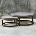 UTTERMOST Aiyara Nesting Tables Set Of 2 - Side