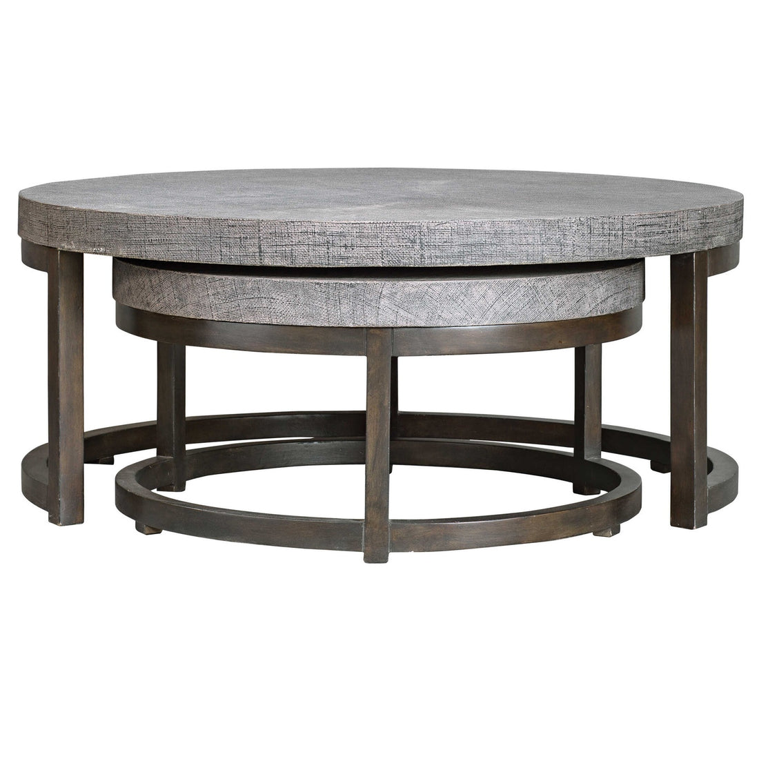 UTTERMOST Aiyara Nesting Tables Set Of 2 - Side