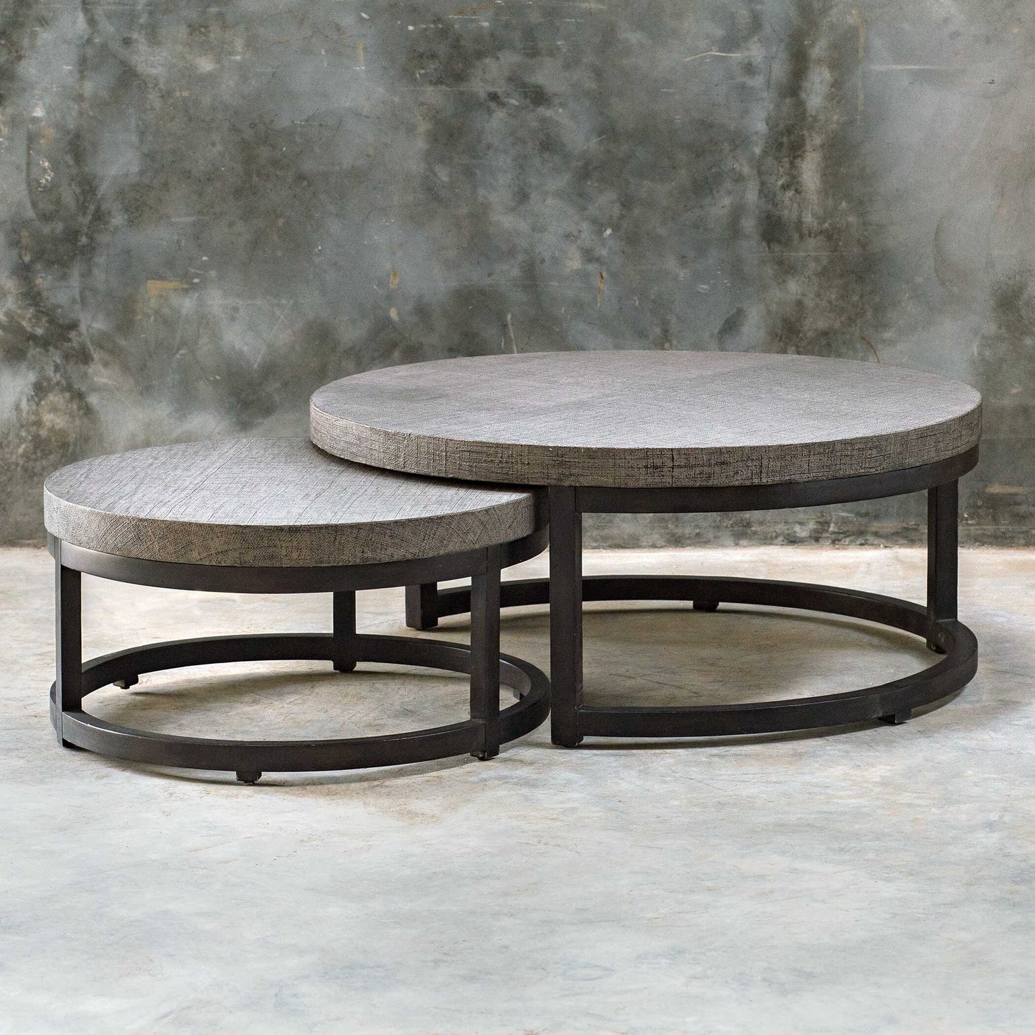 UTTERMOST AIYARA NESTING TABLES - Side