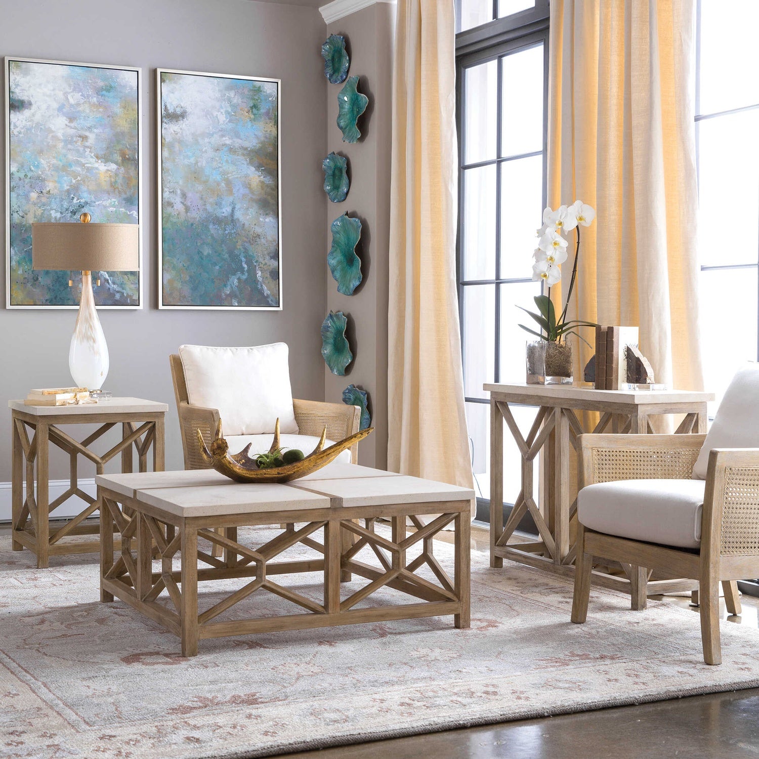 UTTERMOST Catali End Table - Side