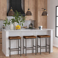UTTERMOST Beck Industrial Bar Stool - Benches, Ottoman, Stools