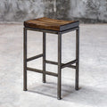 UTTERMOST BECK INDUSTRIAL BAR STOOL - Benches, Ottoman, Stools