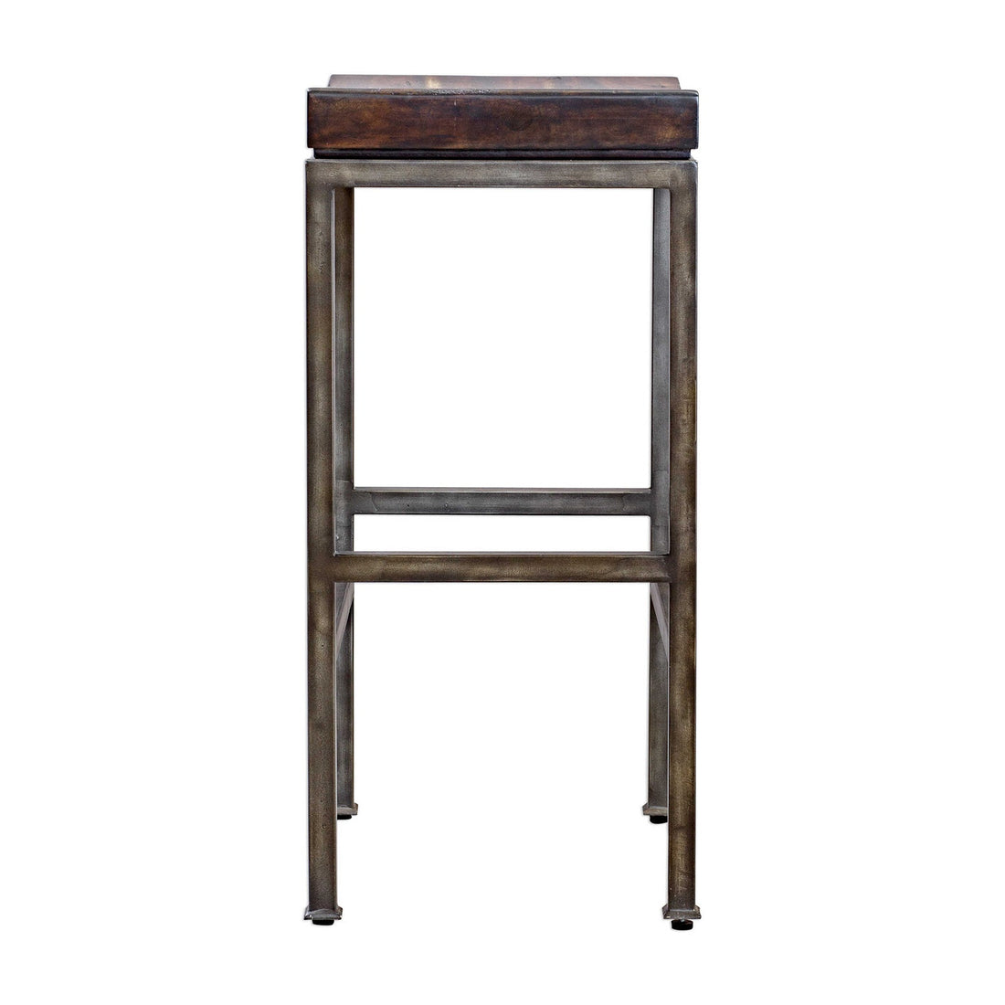 UTTERMOST BECK INDUSTRIAL BAR STOOL - Benches, Ottoman, Stools
