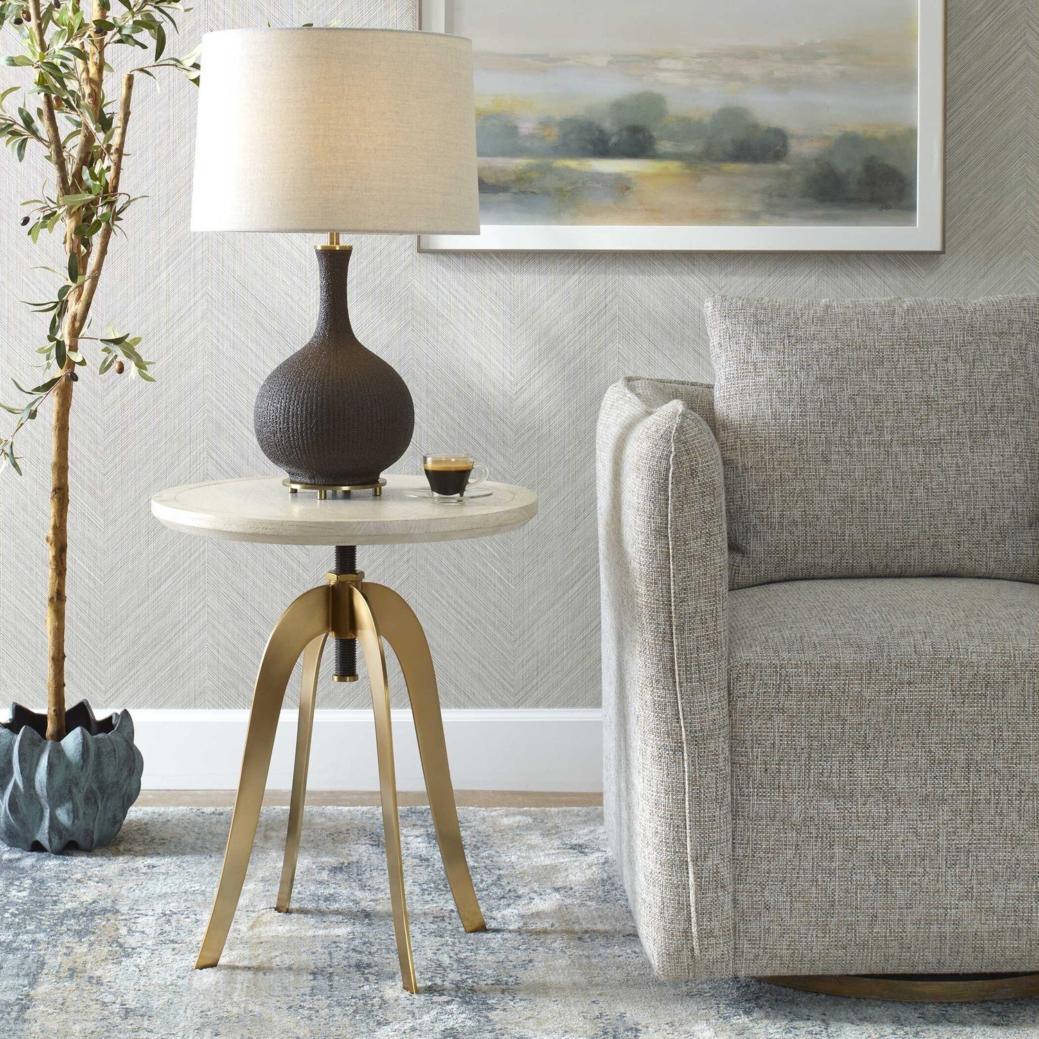 UTTERMOST Alice Adjustable Accent Table - Side