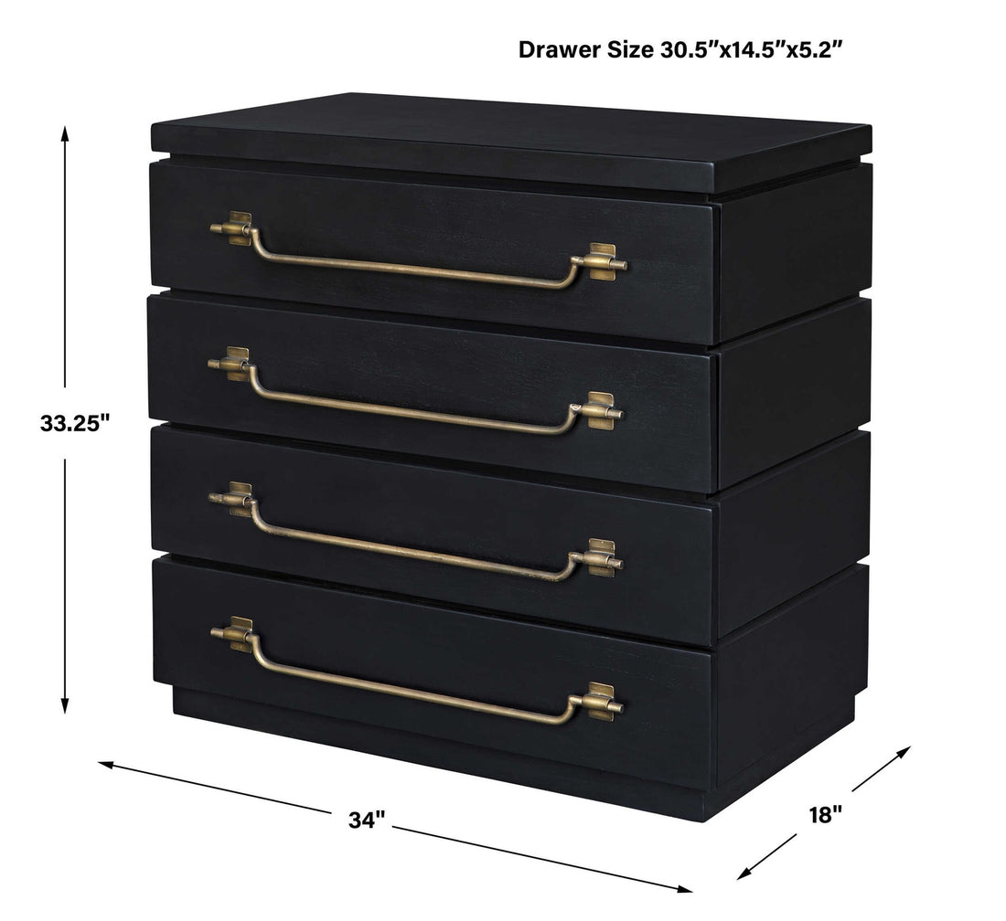 UTTERMOST HALIFAX ACCENT CHEST - Benches, Ottoman, Stools