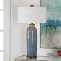 UTTERMOST, VICENTE SLATE TABLE LAMP, TABLE LAMPS