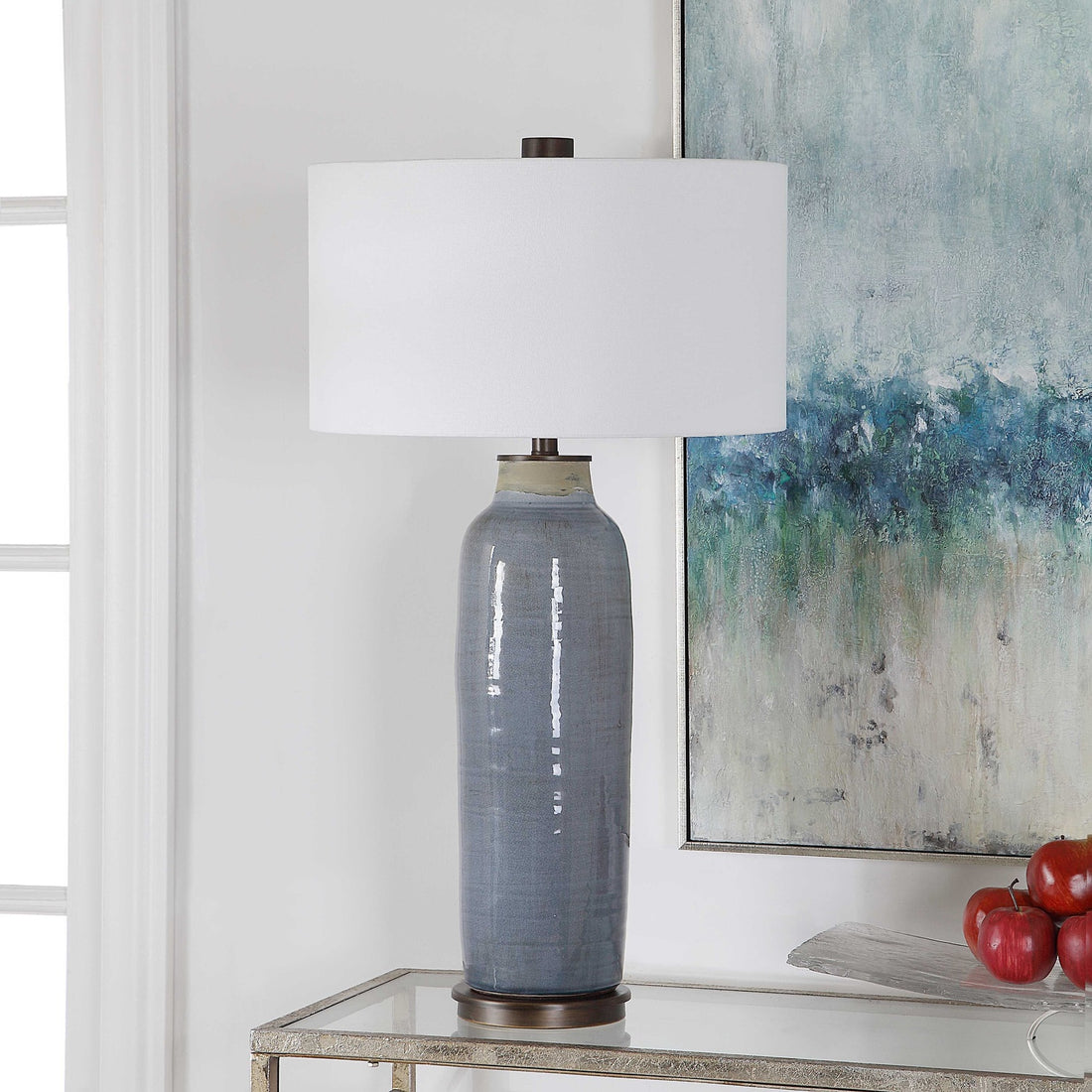 UTTERMOST, Vicente Slate Table Lamp, TABLE LAMPS