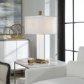 UTTERMOST, ATHANAS ALABASTER LAMP, TABLE LAMPS