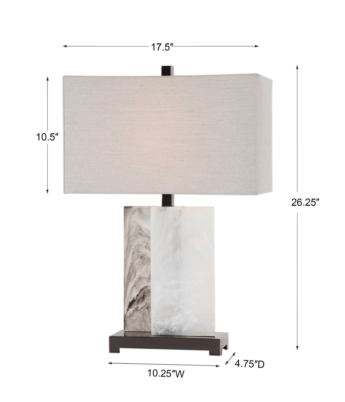 UTTERMOST, VANDA TABLE LAMP, TABLE LAMPS