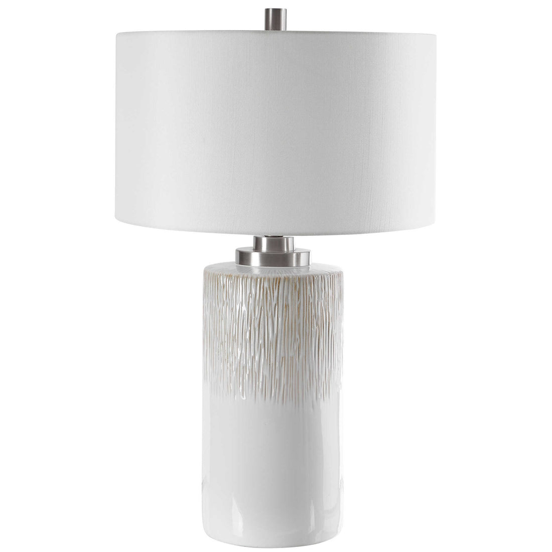 UTTERMOST, GEORGIOS CYLINDER TABLE LAMP, TABLE LAMPS