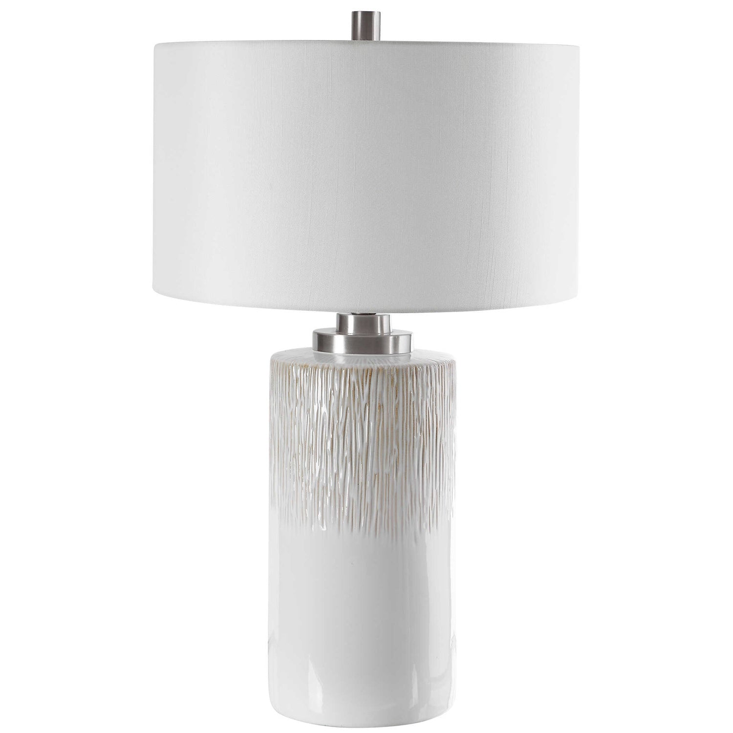 UTTERMOST, GEORGIOS CYLINDER TABLE LAMP, TABLE LAMPS