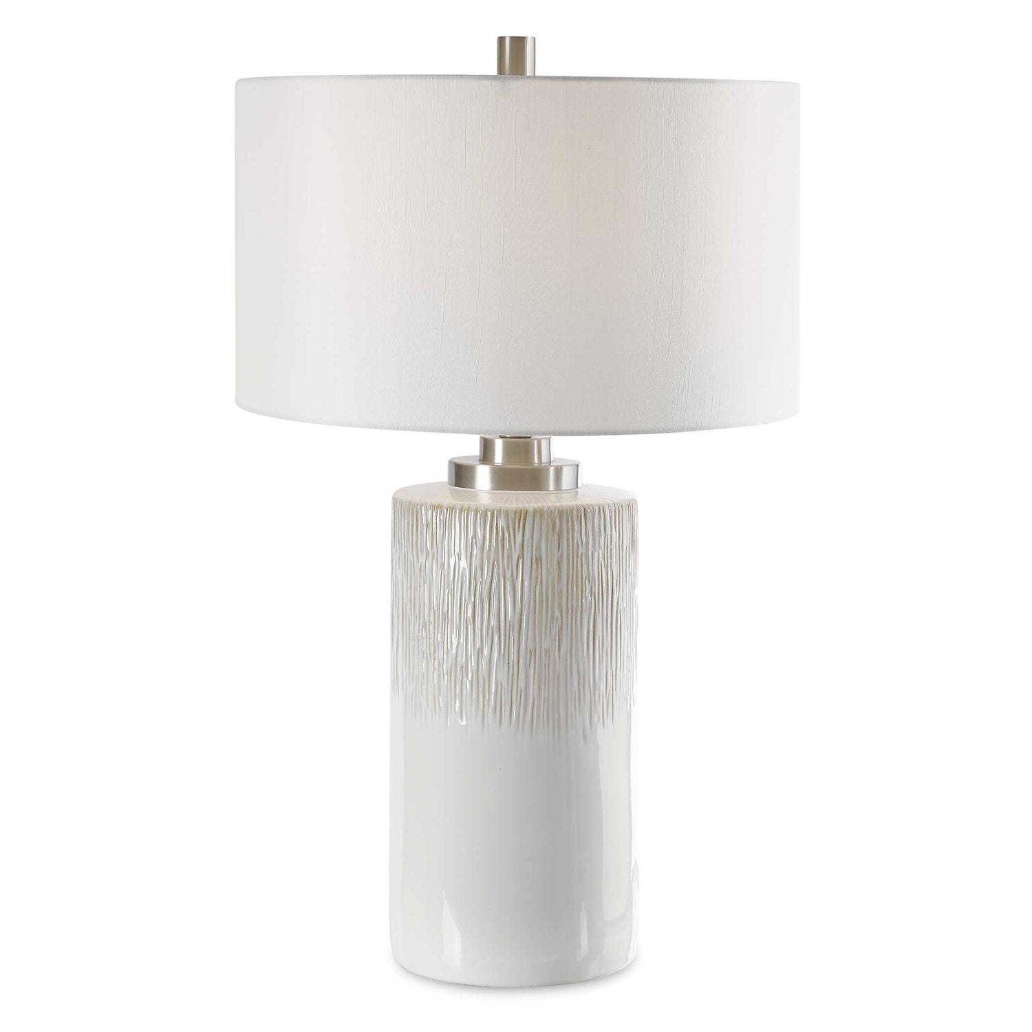 UTTERMOST, GEORGIOS CYLINDER TABLE LAMP, TABLE LAMPS