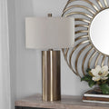 UTTERMOST, TARIA BRUSHED TABLE LAMP, TABLE LAMPS