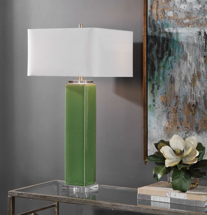 UTTERMOST, ANEEZA TROPICAL TABLE LAMP, TABLE LAMPS