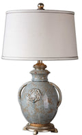 UTTERMOST, CANCELLO GLAZE LAMP, TABLE LAMPS