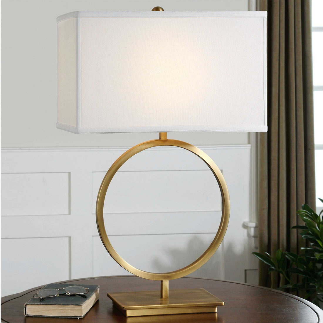 UTTERMOST, Duara Circle Table Lamp, TABLE LAMPS