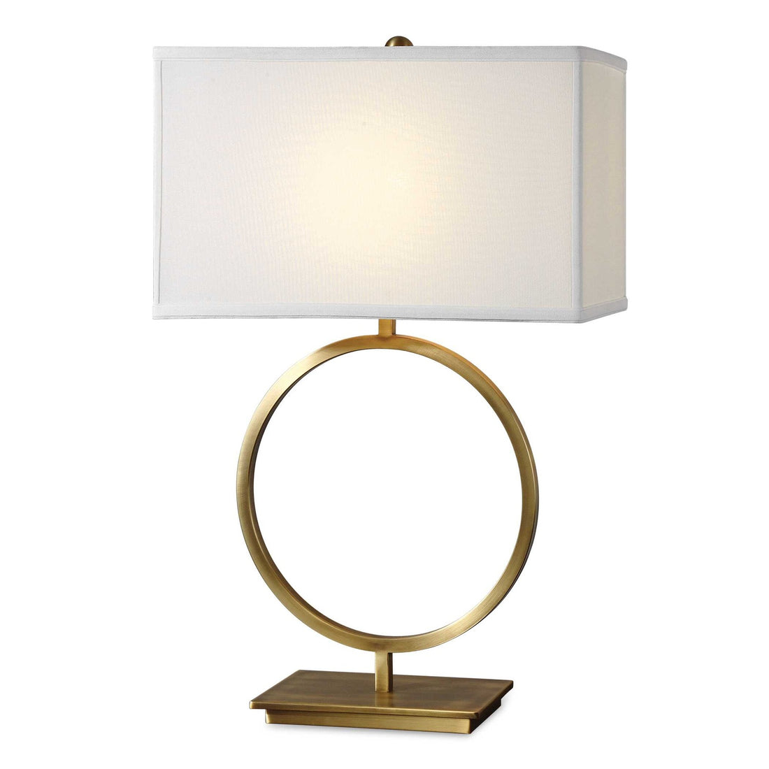 UTTERMOST, DUARA CIRCLE TABLE LAMP, TABLE LAMPS