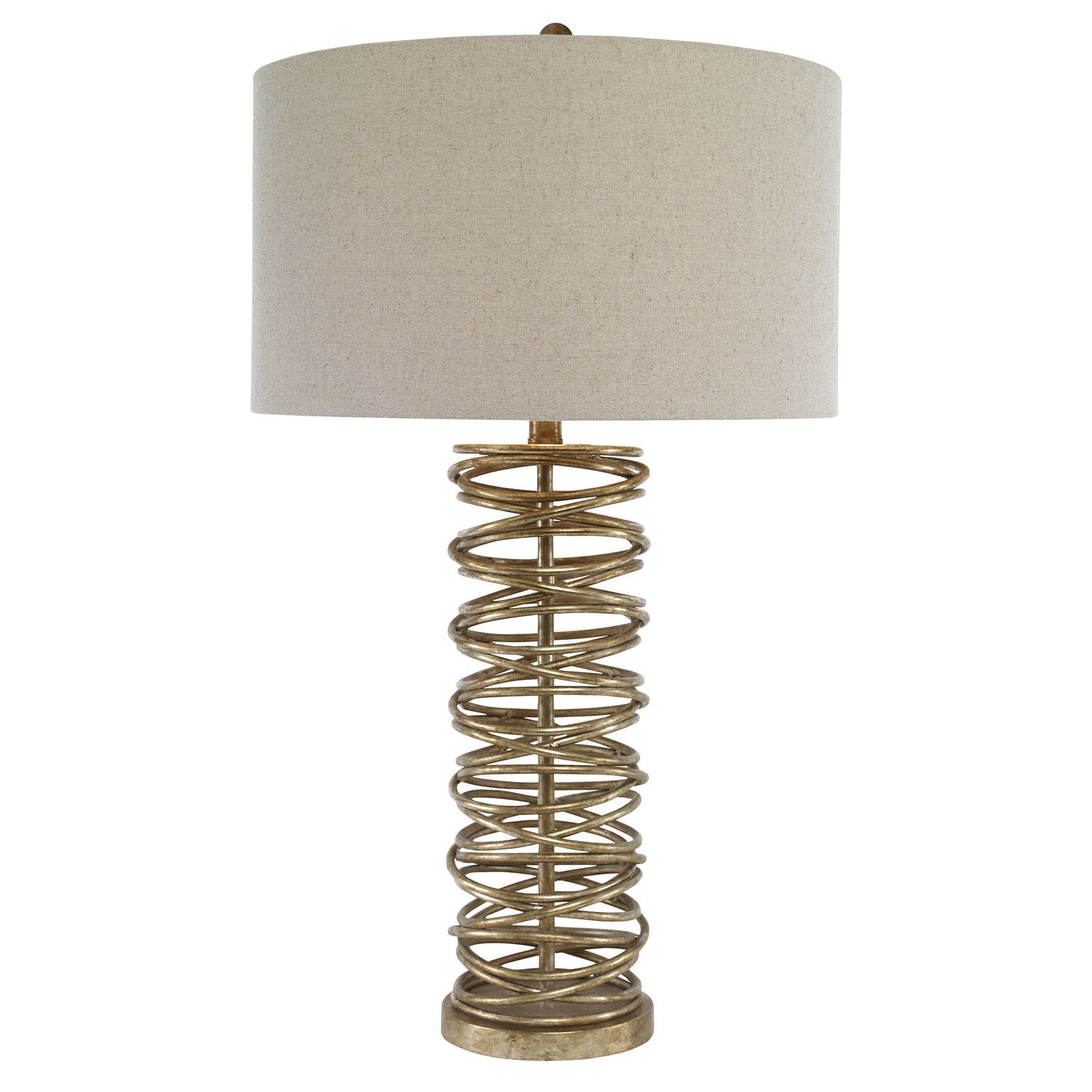 UTTERMOST, AMAREY METAL RING TABLE LAMP, TABLE LAMPS