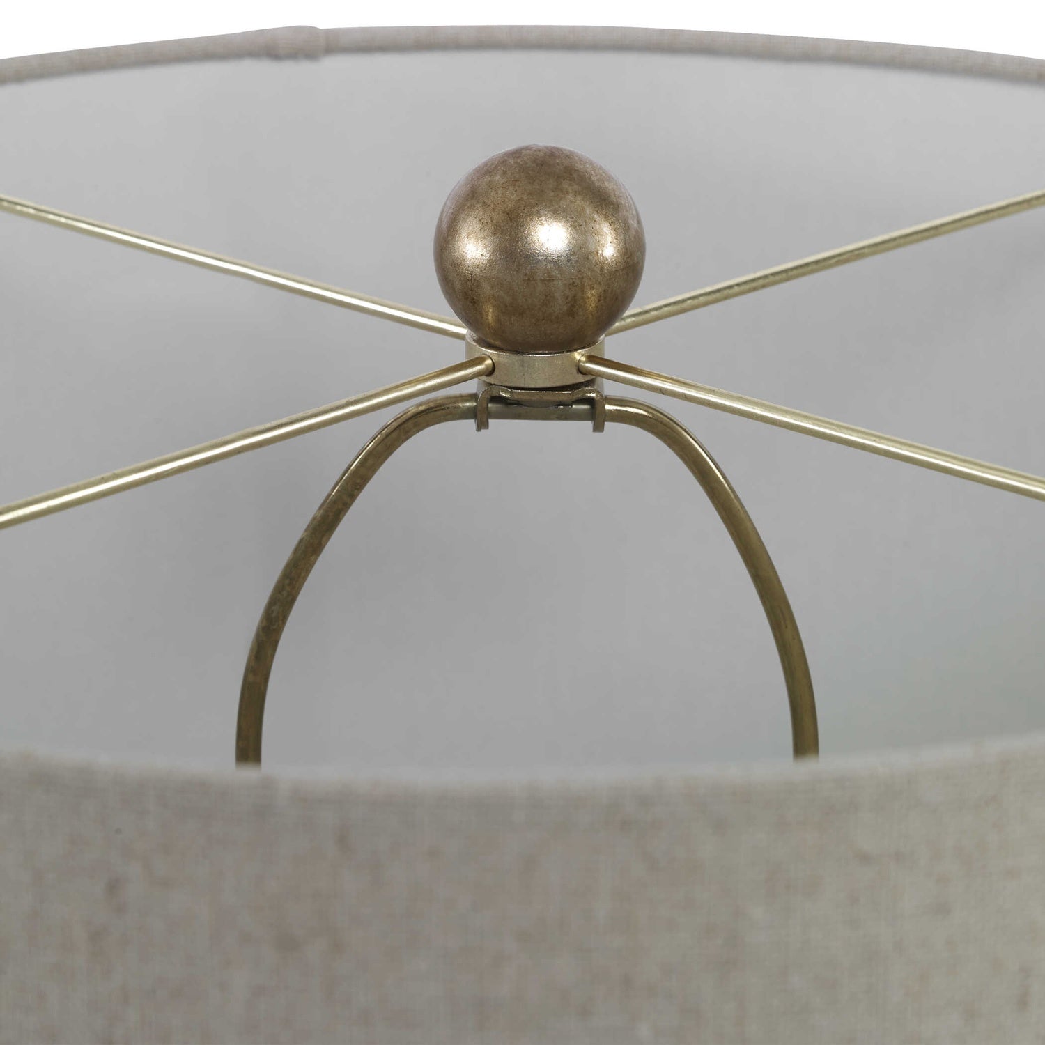 UTTERMOST, AMAREY METAL RING TABLE LAMP, TABLE LAMPS