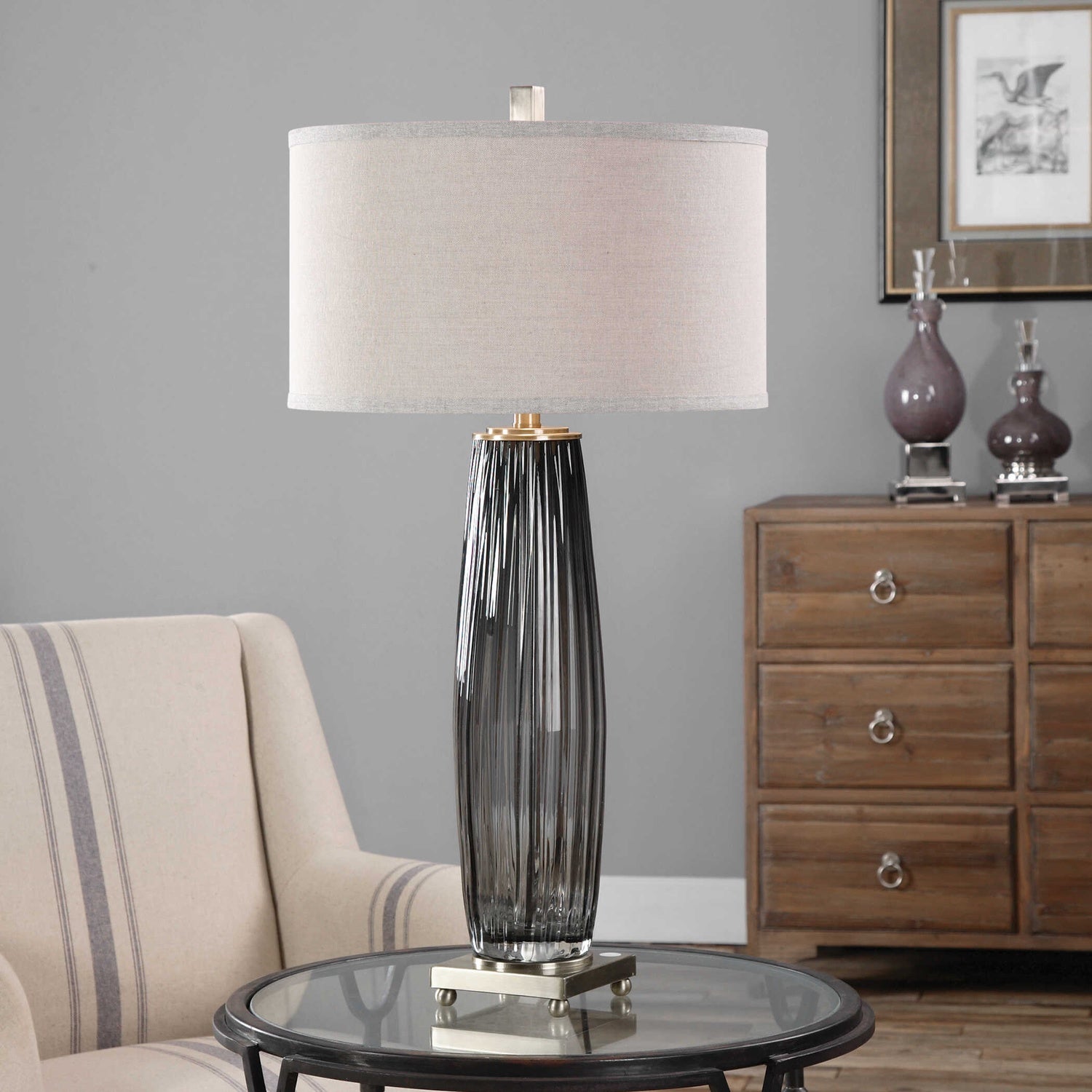 UTTERMOST, VILMINORE TABLE LAMP, TABLE LAMPS