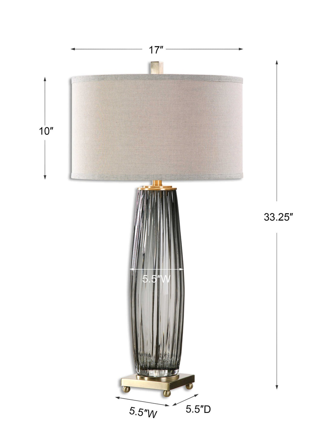 UTTERMOST, VILMINORE TABLE LAMP, TABLE LAMPS
