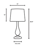 UTTERMOST, Vercana Table Lamp Set Of 2, TABLE LAMPS