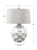 UTTERMOST, Guerina Scalloped Lamp, TABLE LAMPS