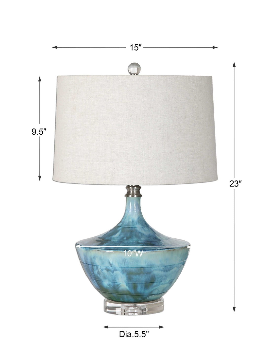 UTTERMOST, Chasida Lamp, TABLE LAMPS