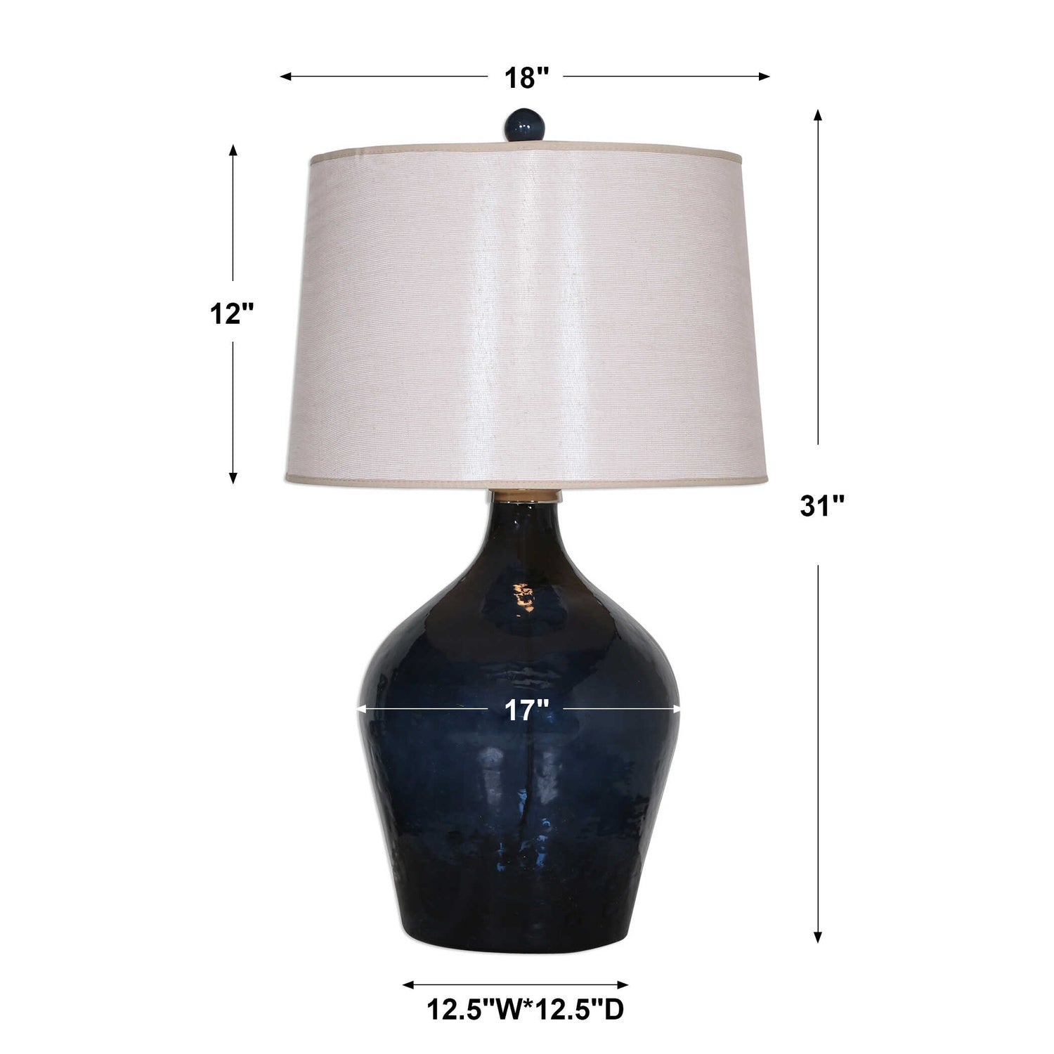 UTTERMOST, LAMONE LAMP, TABLE LAMPS