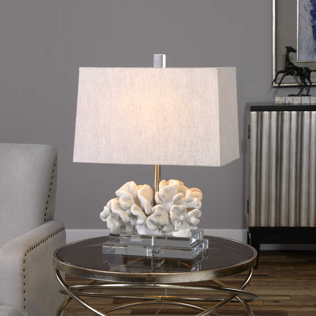UTTERMOST, Sculpture Table Lamp, TABLE LAMPS