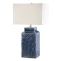 UTTERMOST, Pero Sapphire Lamp, TABLE LAMPS
