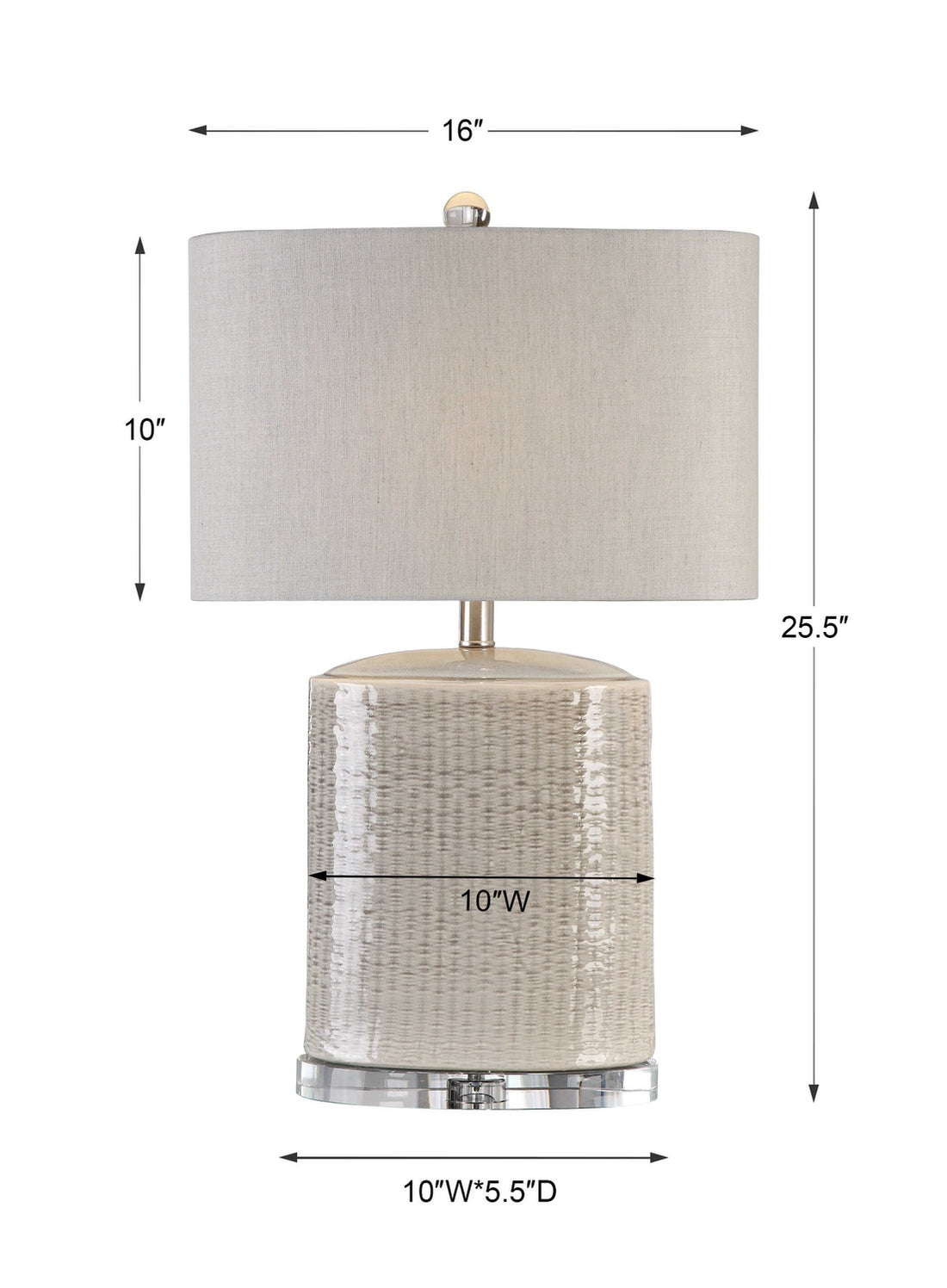 UTTERMOST, MODICA LAMP, TABLE LAMPS