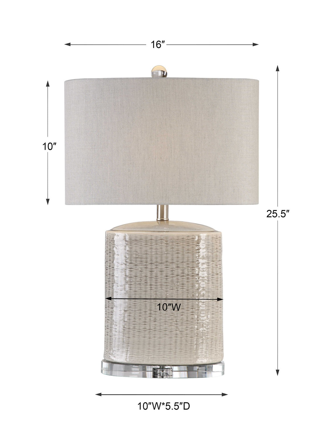 UTTERMOST, MODICA LAMP, TABLE LAMPS