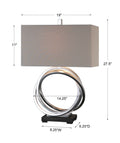 UTTERMOST, SOROCA RINGS LAMP, TABLE LAMPS