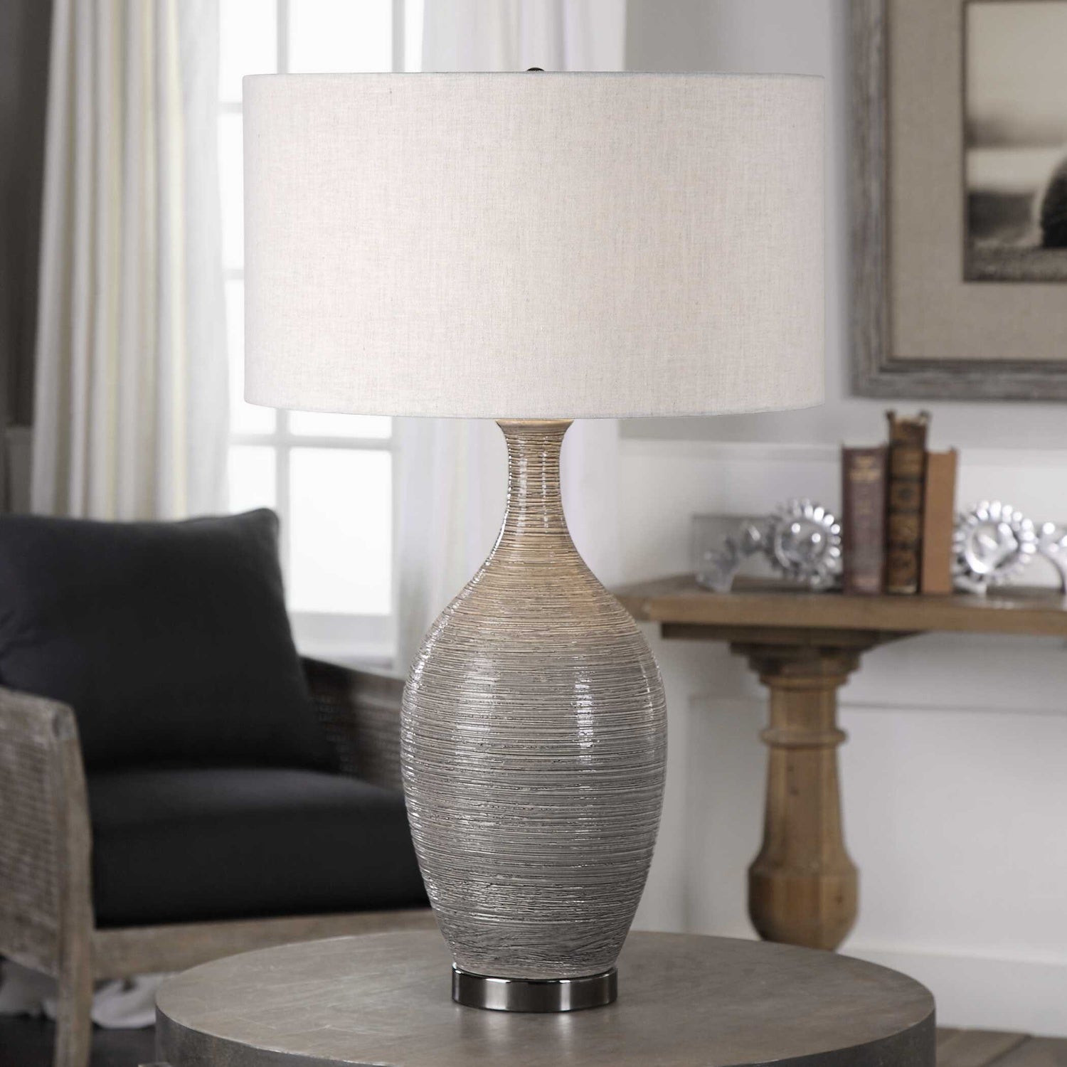 UTTERMOST, DINAH TABLE LAMP, TABLE LAMPS