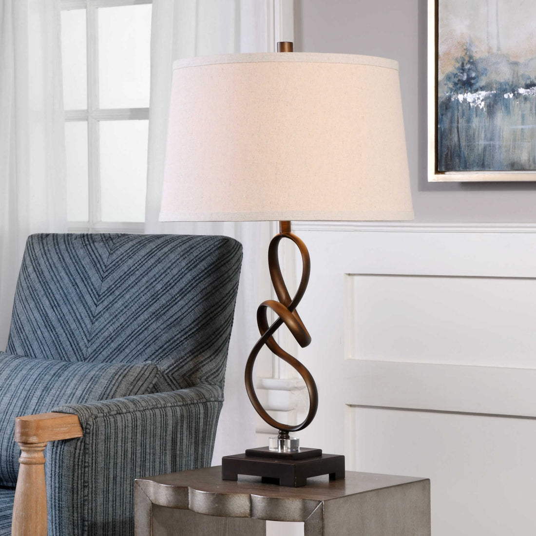 UTTERMOST, Tenley Oil Rubbed Lamp, TABLE LAMPS