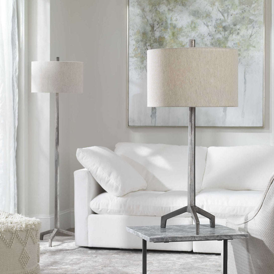 UTTERMOST, Ivor Cast Lamp, TABLE LAMPS