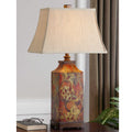 UTTERMOST, COLORFUL FLOWERS TABLE LAMP, TABLE LAMPS