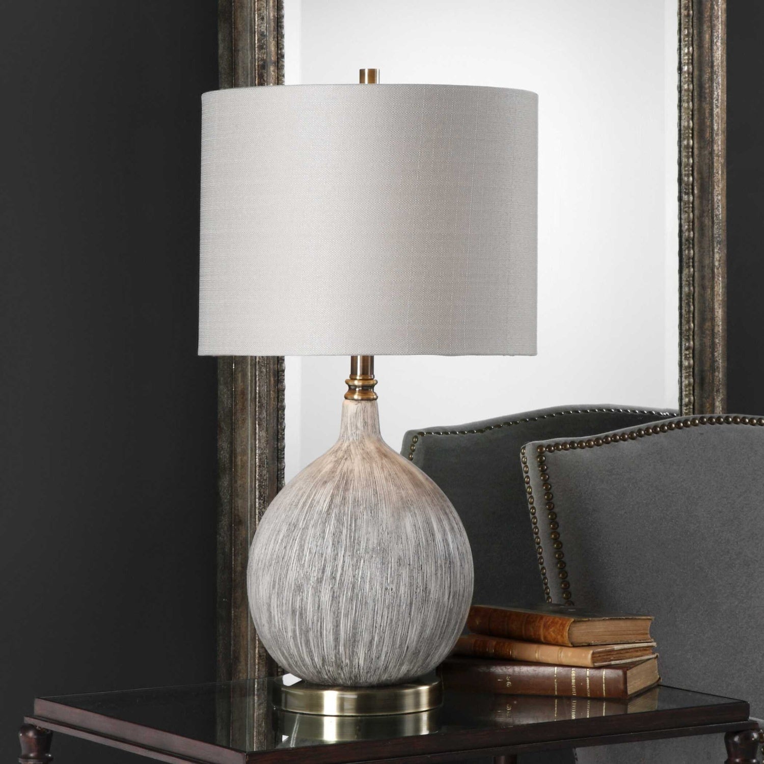 UTTERMOST, HEDERA TABLE LAMP, TABLE LAMPS