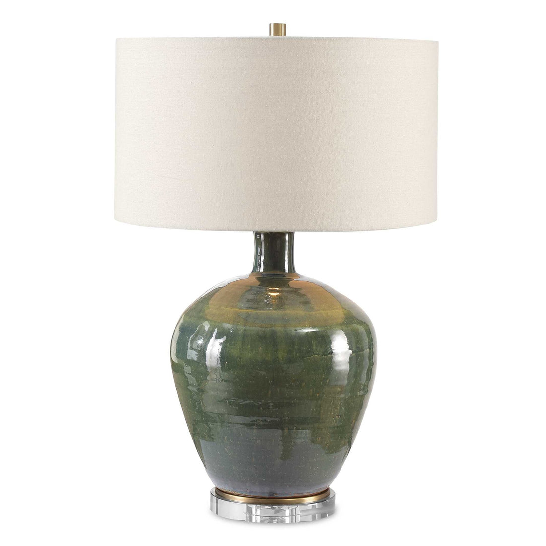 UTTERMOST, Elva Emerald Table Lamp, TABLE LAMPS