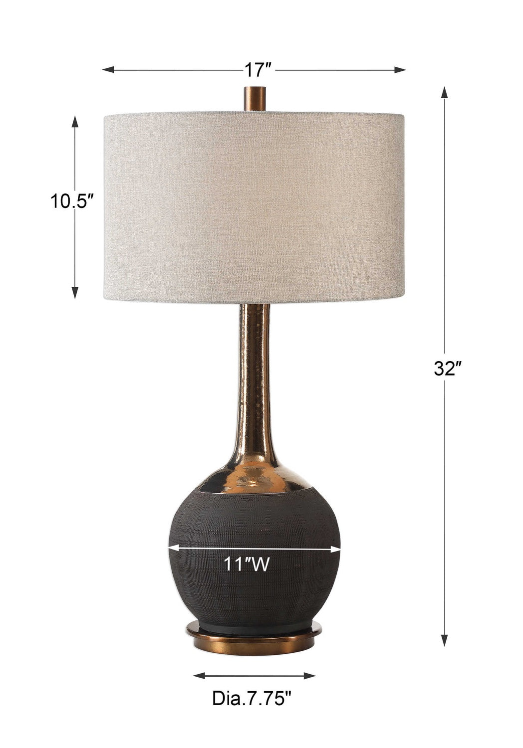 UTTERMOST, ARNAV LAMP, TABLE LAMPS