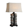 UTTERMOST, KODIAK STACKED LAMP, TABLE LAMPS