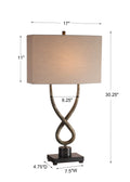 UTTERMOST, Talema Aged Lamp, TABLE LAMPS