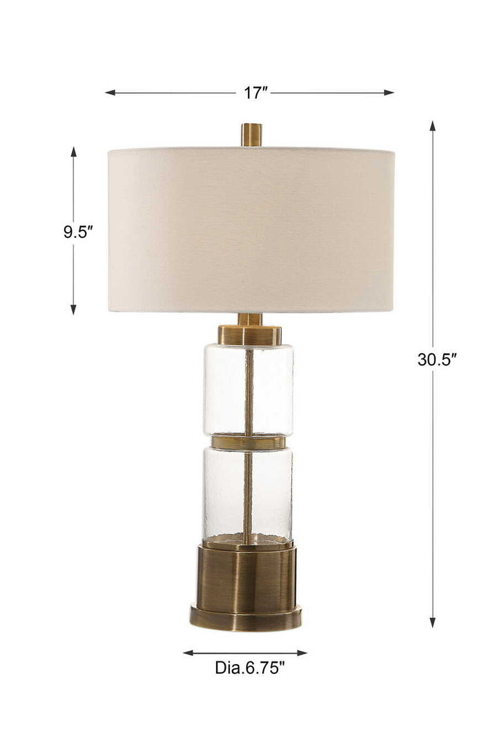UTTERMOST, Vaiga Column Lamp, TABLE LAMPS