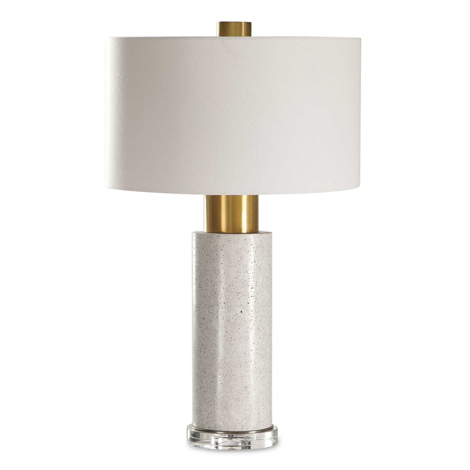 UTTERMOST, Vaeshon Concrete Table Lamp, TABLE LAMPS