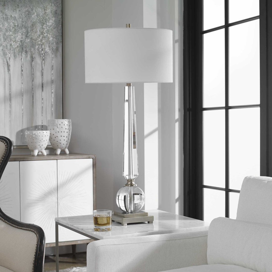 UTTERMOST, Crista Crystal Lamp, TABLE LAMPS