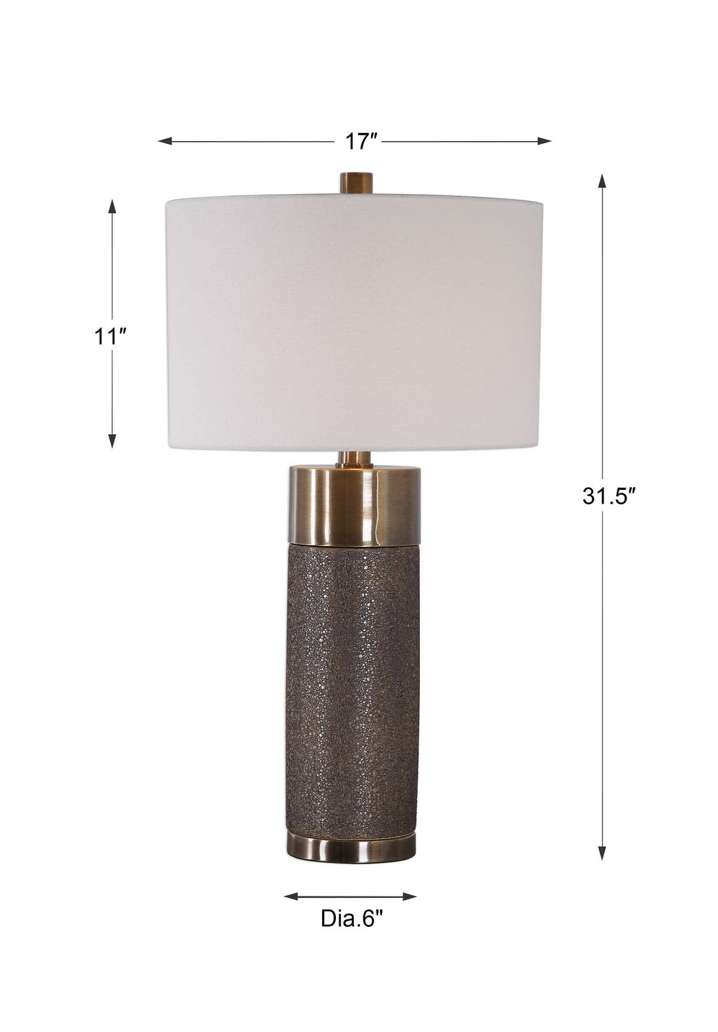 UTTERMOST, Brannock Table Lamp, TABLE LAMPS