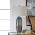 UTTERMOST, OLESYA SWIRL TABLE LAMP, TABLE LAMPS