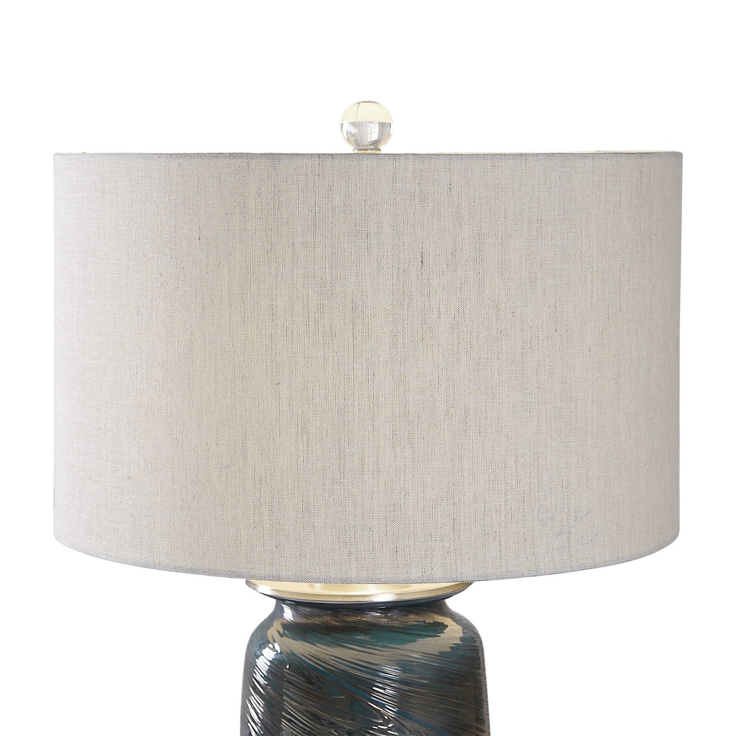 UTTERMOST, Olesya Swirl Table Lamp, TABLE LAMPS