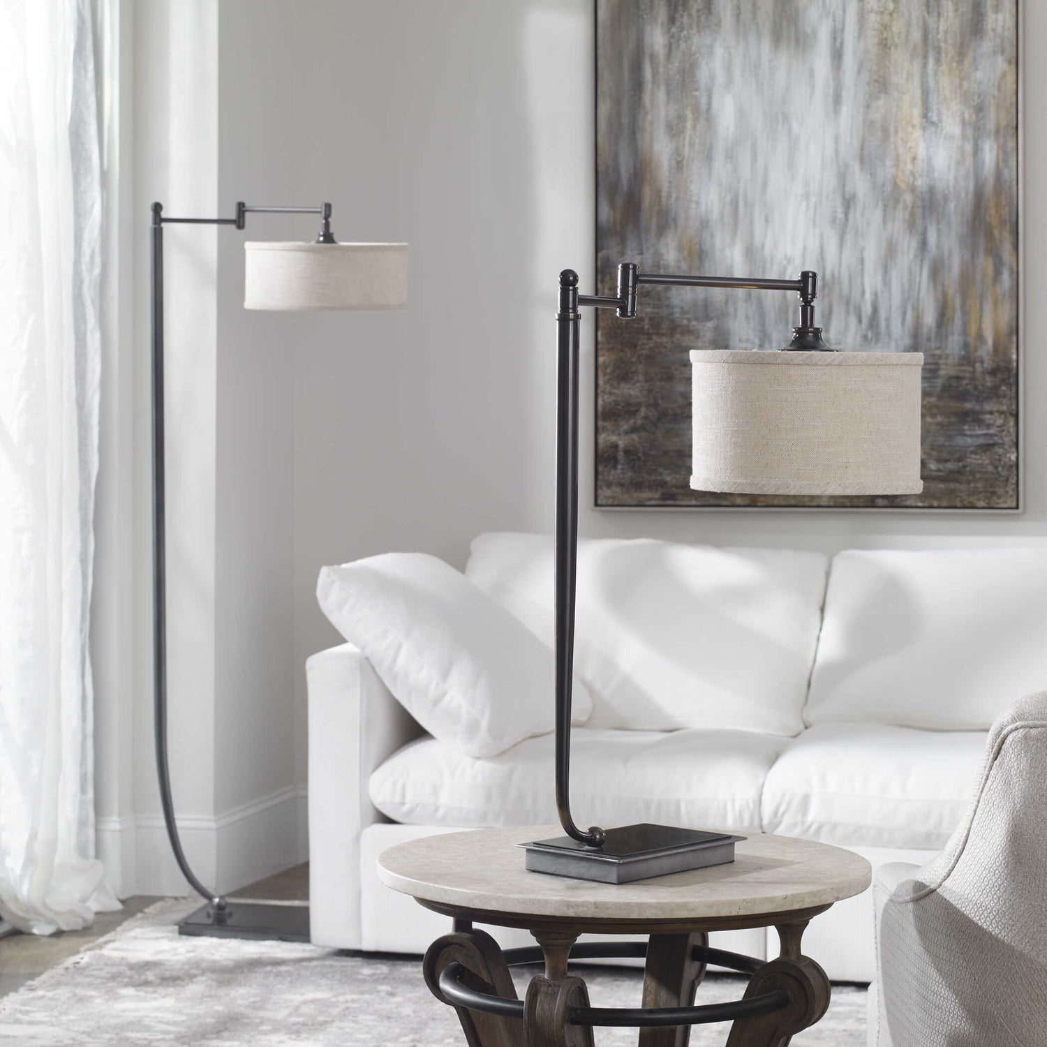 UTTERMOST, Lamine Floor Lamp, FLOOR LAMP
